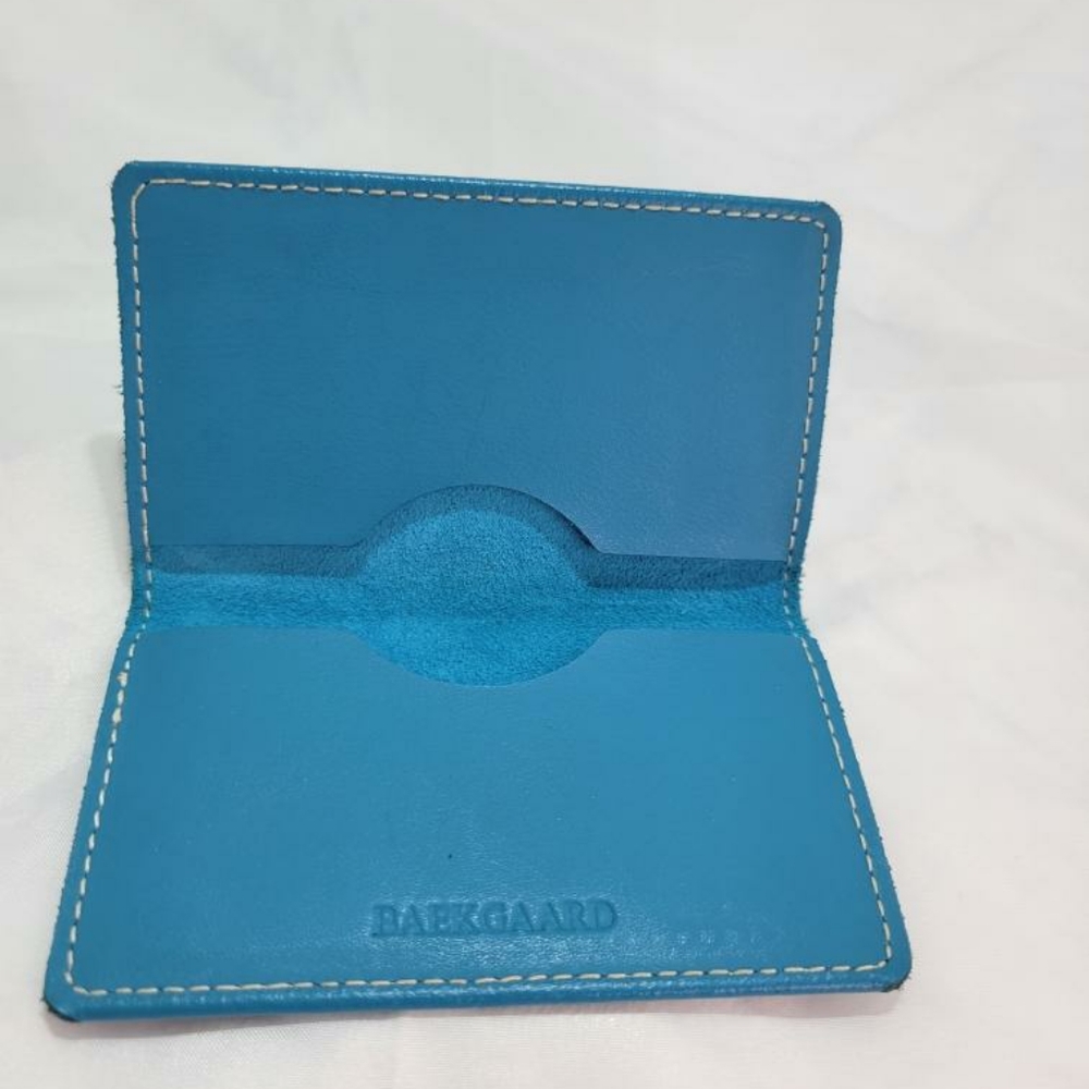 Baekgaard  Leather bus pass/subway/credit card case